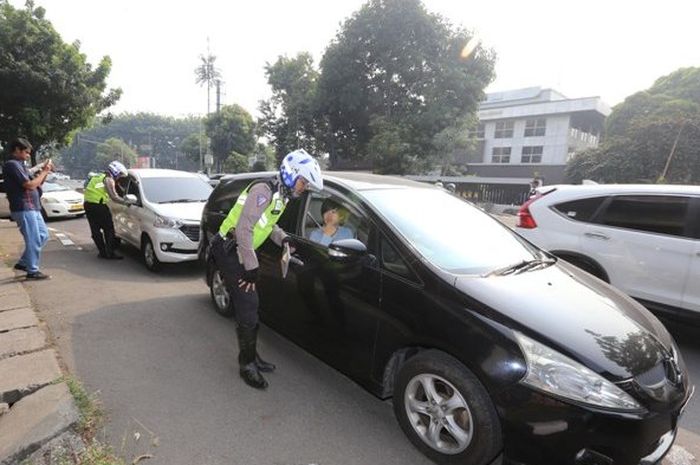 Ilustrasi. Ruas jalan MT Haryono dan Gatot Subroto, menjadi kawasan perluasan pembatasan nopol ganji