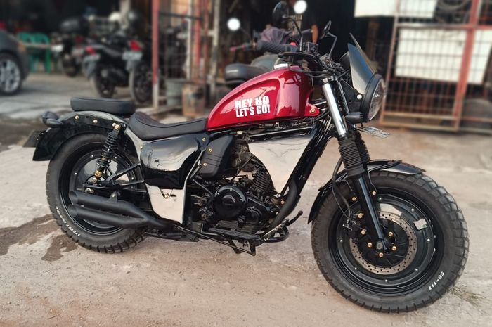 Bikin Yamaha Byson Tampil Macho Bergaya Bobber Intip Biayanya GridOto