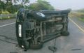 Tragedi Avanza Vs Truk di Tol Jombang-Mojokerto, Bodi Rebah Kanan di Tengah jalan