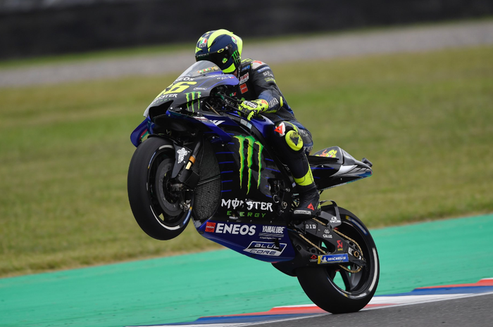 Valentino Rossi runner-up MotoGP Argentina 2019