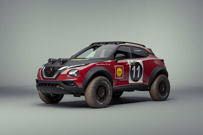 Konsep modifikasi Nissan Juke bergaya rally ala Nissan Z40Z