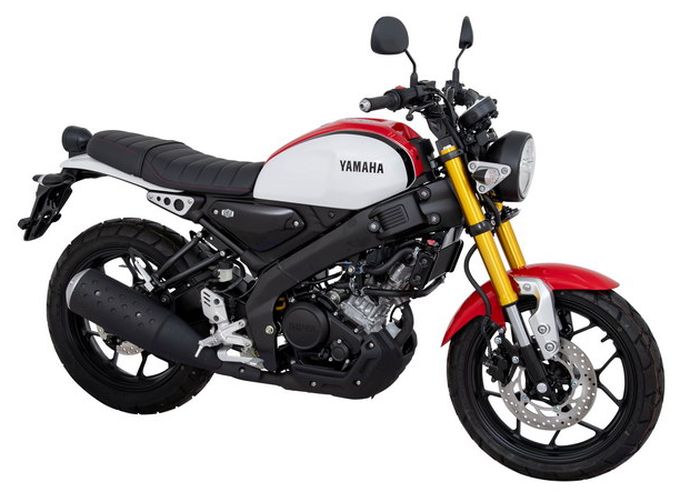 Yamaha XSR155 warna Sport Heritage