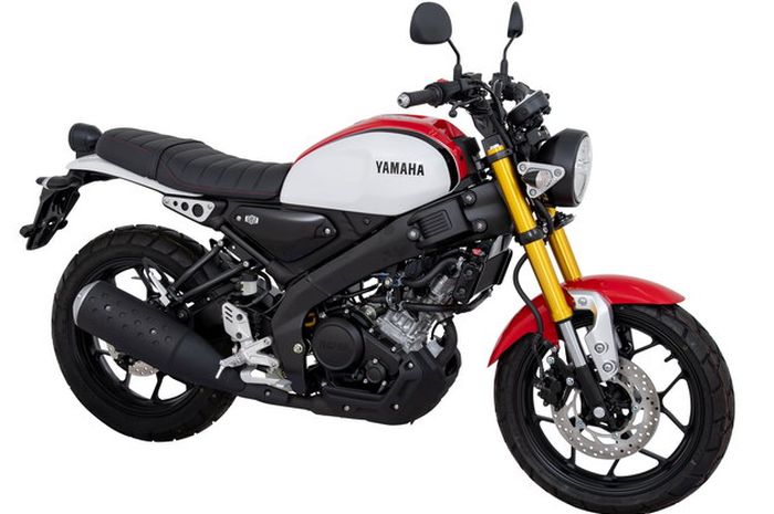Yamaha XSR155 warna Sport Heritage