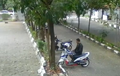 Santai Banget, Aksi Maling Motor di Parkiran Kampus UNHAS, Makassar, Suasana Mendukung Sih