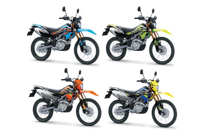 Pilihan warna KLX150 SE