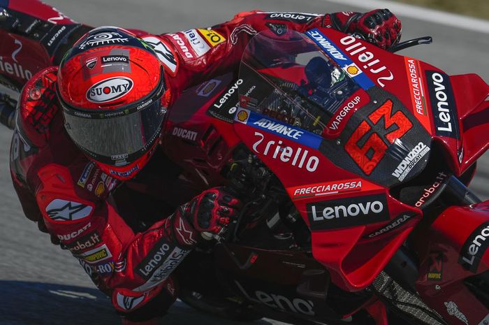 Pecahkan rekor lap milik Marc Marquez, Francesco Bagnaia melesat jadi yang tercepat di Hasil FP2 MotoGP Jerman 2022