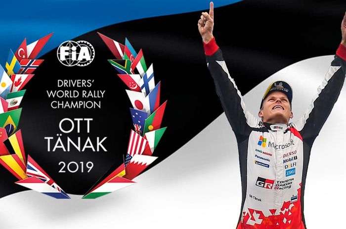 Pereli asal Estonia, Ott Tanak, juara dunia baru di kejuaraan dunia reli (WRC)