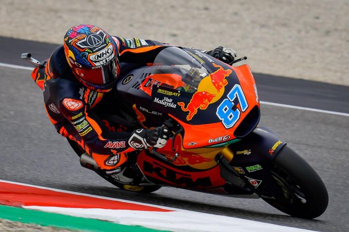 Hasil Balapan Moto2 Italia 2021: Remy Gardner menyodok di lap terakhir, pembalap 'Tim Indonesia' crash