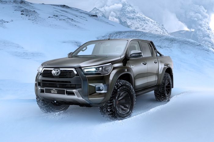 Upgrade Toyota Hilux AT35 hasil garapan Arctic Truck