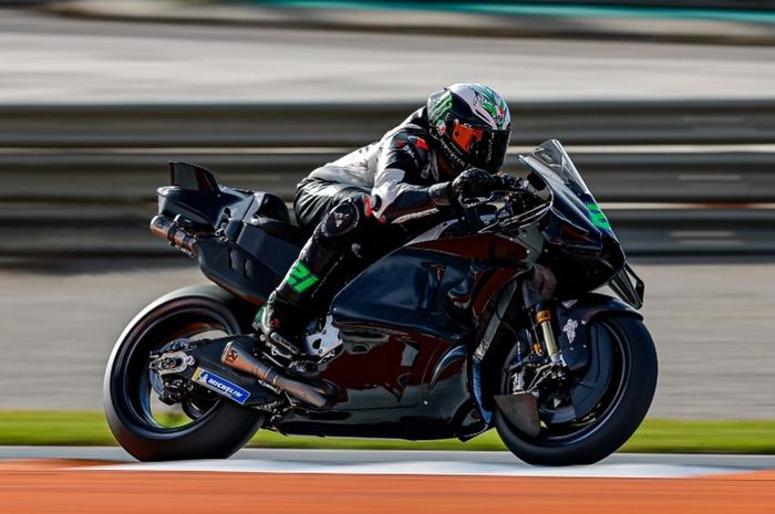 Franco Morbidelli tak bisa sekencang Marc Marquez saat pertama kali mencoba motor Ducati di tes MotoGP Valencia 2023