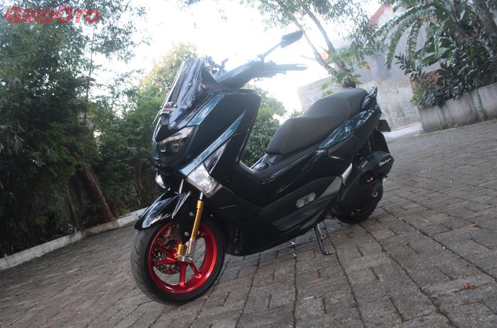 Yamaha NMAX old pamer modifikasi kaki-kaki