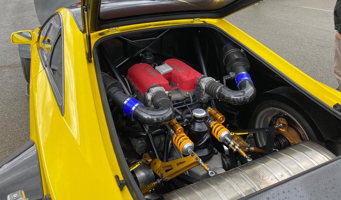 Modifikasi Toyota Celica TA230 time attack dirombak bermesin tengah