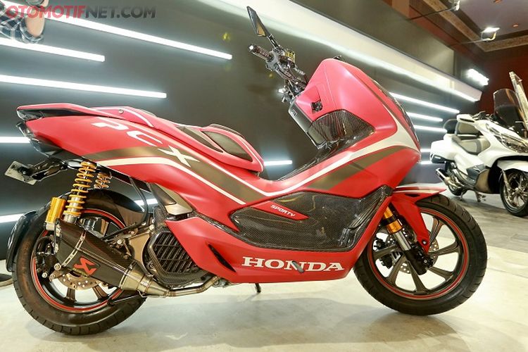 Begini Kalau All New Honda PCX 150 Dimodifikasi Dari Elegan Jadi