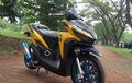 Modifikasi Honda Vario 150 Racing Look, Sangar Dijangkiti Serat Karbon