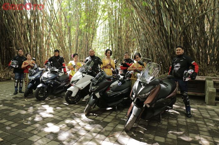  Rider MAXI YAMAHA Tour de Indonesia bersama varian MAXI series dari Yamaha