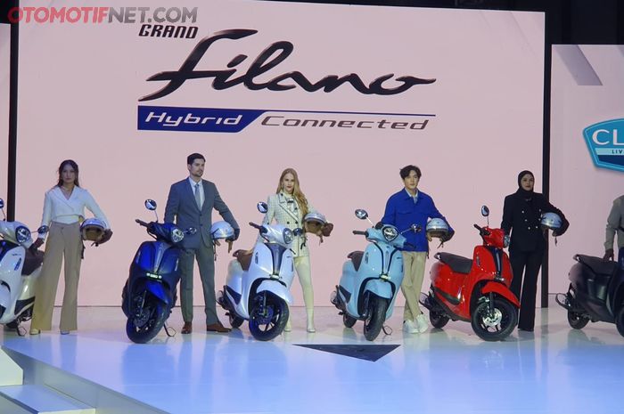 Yamaha Grand Filano Hybrid-Connected dilaunching hari ini (17/01/2022)