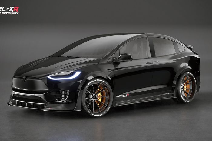 Modifikasi Tesla Model X hasil garapan RevoZport