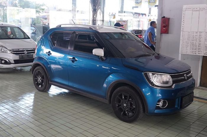 Suzuki Ignis di bengkel resmi Suzuki