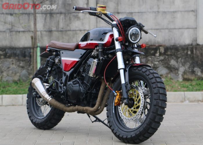 Z250 scrambler top