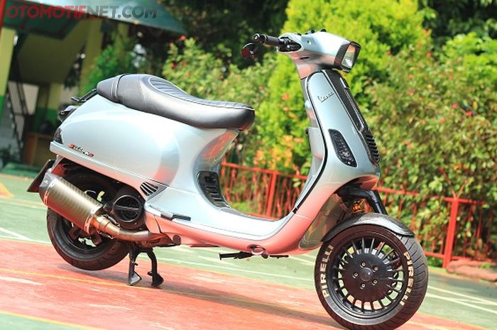 Modifikasi Vespa S150 3V i.e 2014