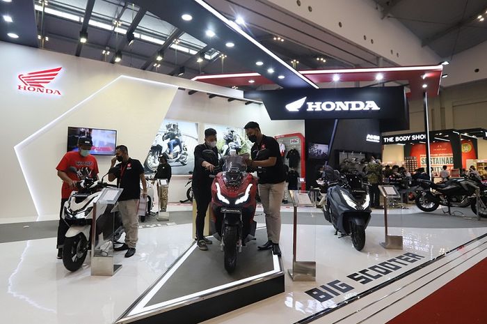 Booth Astra Honda Motor di gelaran GIIAS 2022