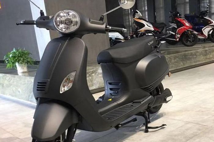 Galactic EV16, motor listrik dengan tampilan mirip Vespa matic