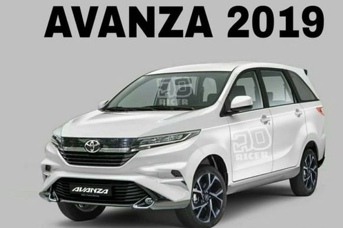 Rendering Toyota Avanza 2019