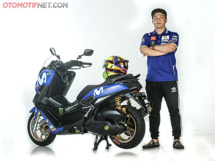 Albert Lesmana sejak kecil mengidolakan Valentino Rossi 