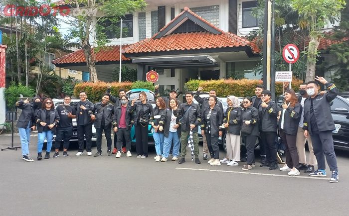 Peserta road trip Drive to IIMS Surabaya 2022