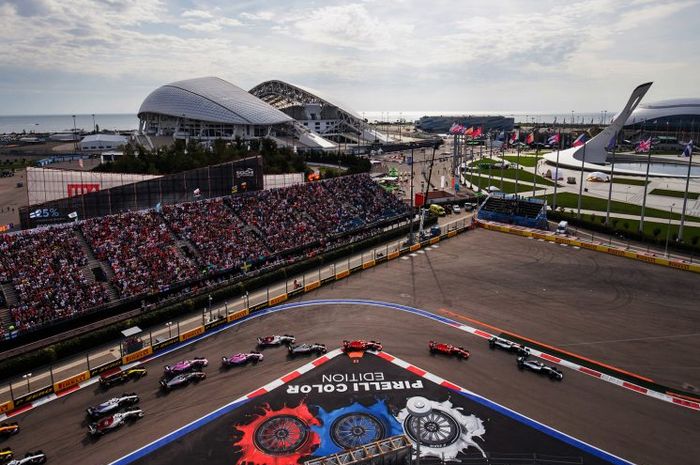 F1 blokir tayangan di Rusia