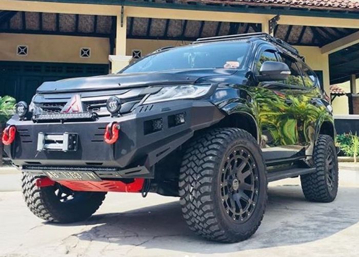Ganti Bumper Pajero Sport Pakai Bull Bar Siapkan Uang Segini Gridoto Com