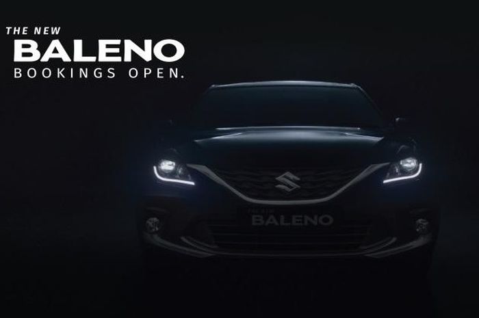 Teaser Suzuki Baleno hatchback facelift