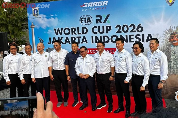 Preskon FIA Rallycross World Cup 2026 akan diselenggarakan di Ancol, berkat kolaborasi SARGA.CO, IMI dan Pemprov Jakarta