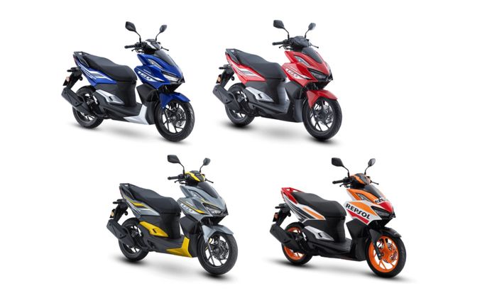 Pilihan warna Vario 160 Malaysia