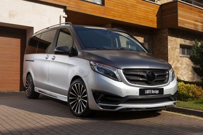 Modifikasi Mercedes-Benz V-Class tampil stylish usai dipoles Larte Design, Amerika Serikat