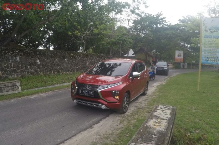 Mitsubishi Xpander mengarungi trayek Bakauheni - Lampung nyaman sampai penumpang pun dibikin tidur p