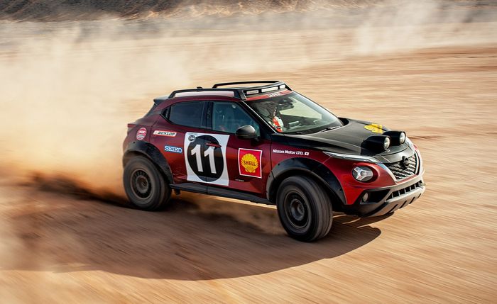 Mulanya sebatas rendering, Nissan Juke spesial lahir merayakan 50 tahun kemenangan Nissan di ajang Reli Afrika Timur dengan 240Z