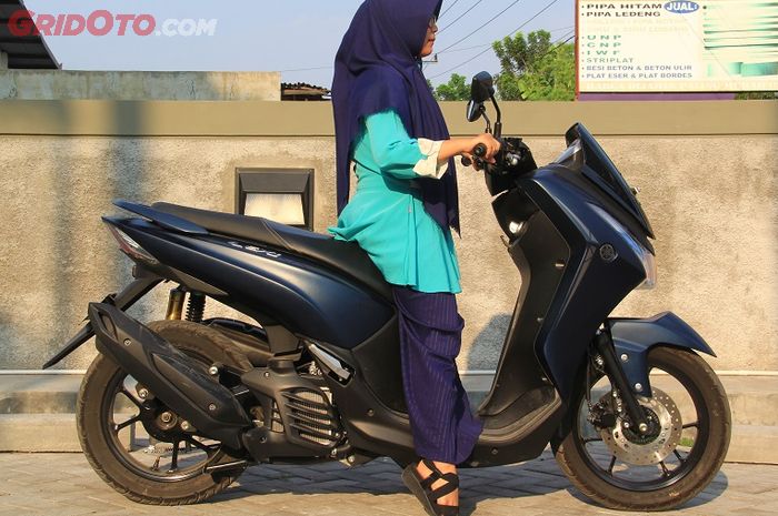 Kesan pertama naik Yamaha Lexi