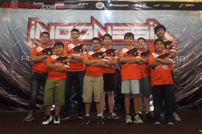 Sejumlah pegokart muda akan mewakili Indonesia di ajang Rok Cup International di Italia