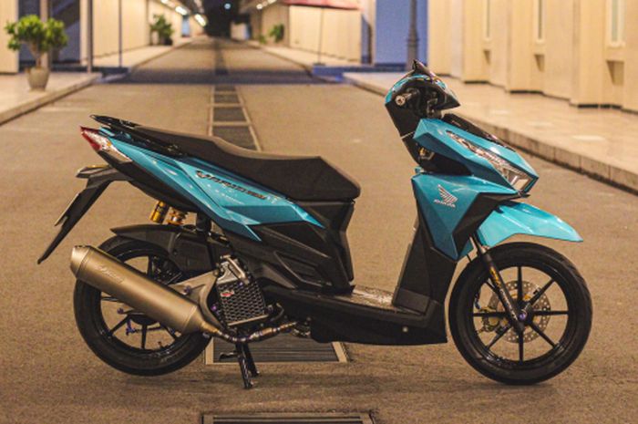 Modifikasi Honda Vario 150 yang menawan