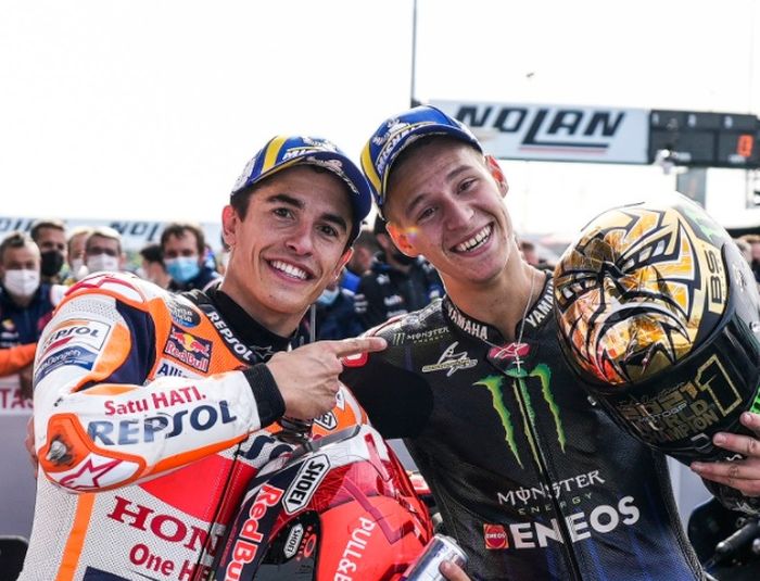 Marc Marquez kasih peringatan buat Fabio Quartararo
