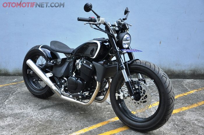 Modifikasi Benelli Patagonian Eagle Katros Garage