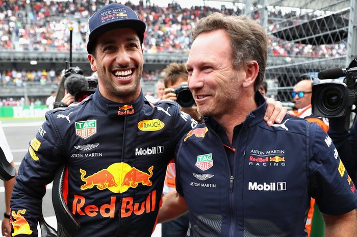 Christian Horner ikut senang Daniel Ricciardo raih pole position