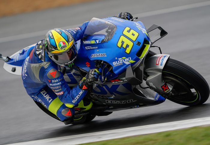 Joan Mir dibikin emosi dengan kelakuan Maverick Vinales di sesi FP2 MotoGP Prancis 2020 di sirkuit Le Mans