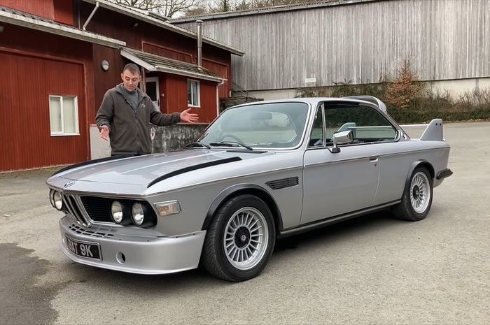 Restomod BMW 3.0 CSi kembali bangkit usai mangkrak lama di garasi
