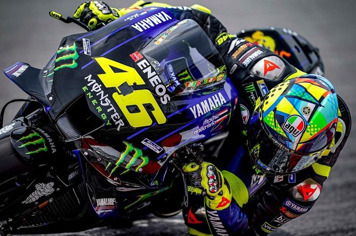 Berhasil meraih podium di seri keempat balapan virtual MotoGP, Valentino Rossi mengucapkan terima kasih kepada Fabio Quartararo