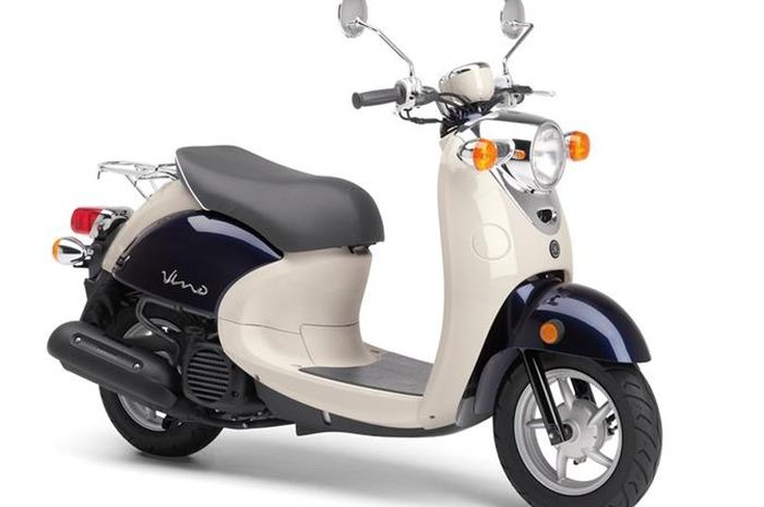 Penampakan Yamaha VIno dari samping