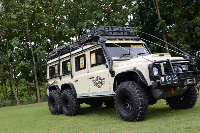 Land Rover Defender ini cuma sarana promosi