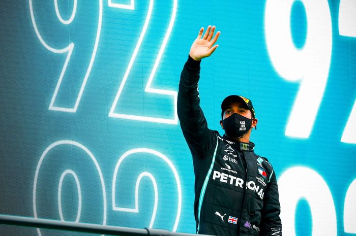 Finish terdepan di F1 Portugal 2020, Lewis Hamilton jadi pembalap F1 yang meraih kemenangan terbanyak di Formula 1