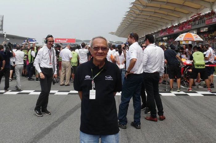Bambang Gunardi saat di MotoGP Malaysia
